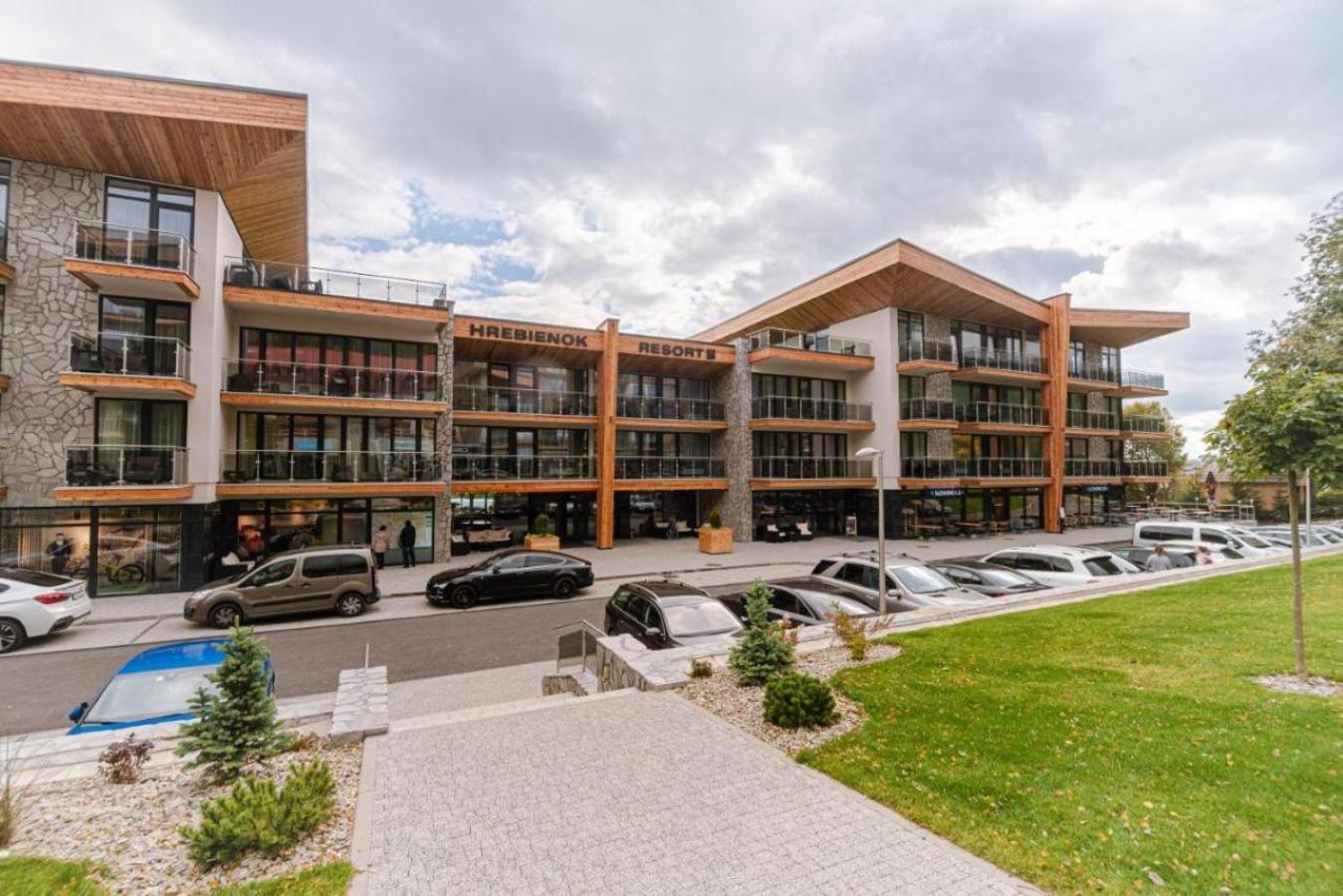 Luxury Apartments Hrebienok C411 Vysoké Tatry Exteriér fotografie